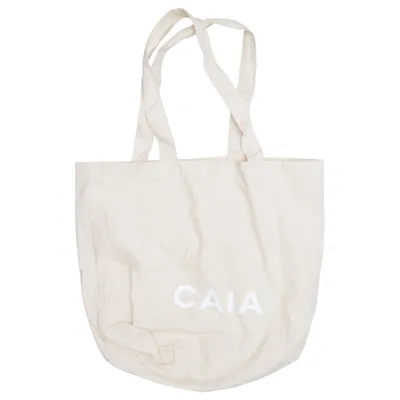Stofpose (Beige) fra Caia Bomuld