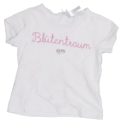 T-shirt (Blanc, Rose) de Louis & Louisa Coton