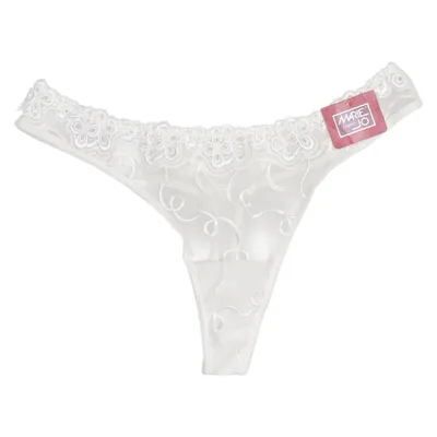 Stringtrusser (Hvid) fra Marie Jo Elastan, Polyamid, Polyester
