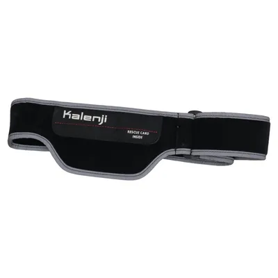 Workout belt (Black, Gray) from Kalenji