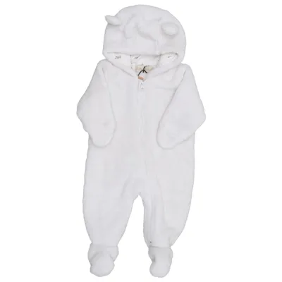 Sparkedragt (Hvid) fra Baby Skill Bomuld, Polyester