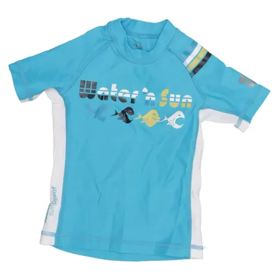 T-shirt de natation (Bleu, Blanc) de Reima Sunproof Élasthane, Polyamide