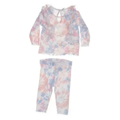 Mjukisset (Vit, Flerfärgad) från H&M Baby Bomull, Elastan