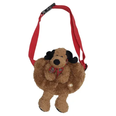 Schoudertas (Bruin, Rood, Zwart) van Sunkid