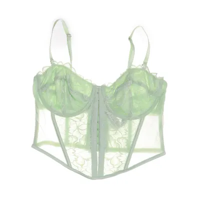 Bustier (Grön) från Primark Nylon, Elastan