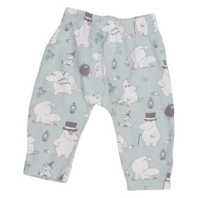 Pajama pants (Green) from Moomin Cotton, Elastane