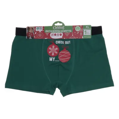 Underwear (Green, Black) from Antonio Cotton, Elastane