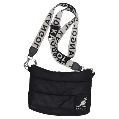 Shoulder-bag (Black, White) from Kangol x H&M Polyamide