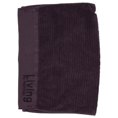 Towel (Purple) from Living by Hemtex Cotton