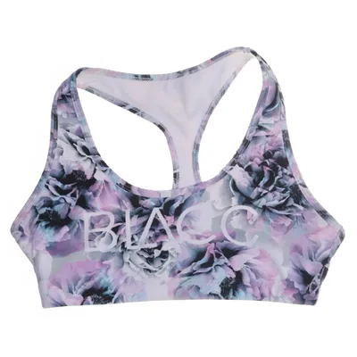 Brassière (Multicolore, Violet) de Blacc Élasthane, Polyester