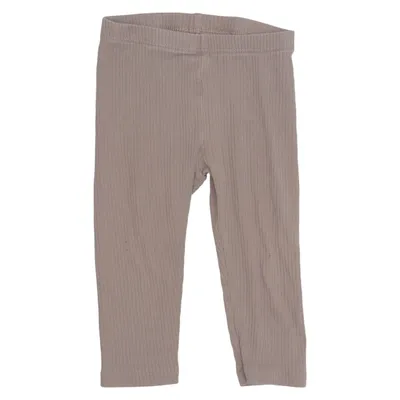 Leggings (Beige) from H&M Basic Cotton, Elastane