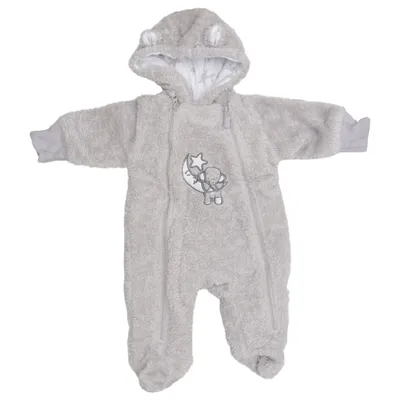 Outdoor Overall (Grau, Weiß) von Jacky Baby