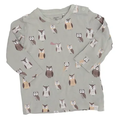 Long sleeve T-shirt (Green, Multicolored) from Lindex Baby Cotton, Elastane