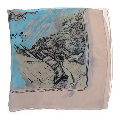 Shawl (Beige, Multicolored) from Beck Söndergaard Silk