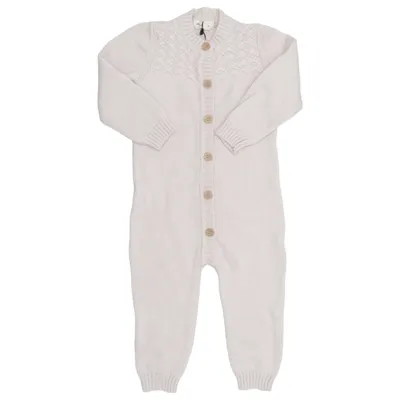 Strampler (Beige) von Little Jalo Wolle