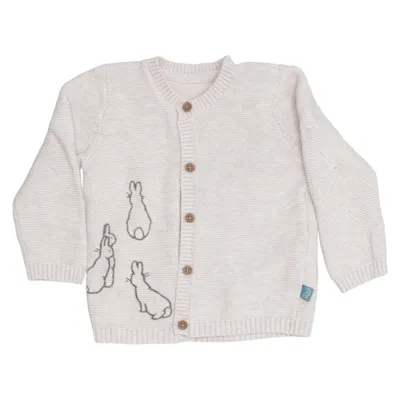 Cardigan (Beige) from Peter Rabbit Cotton