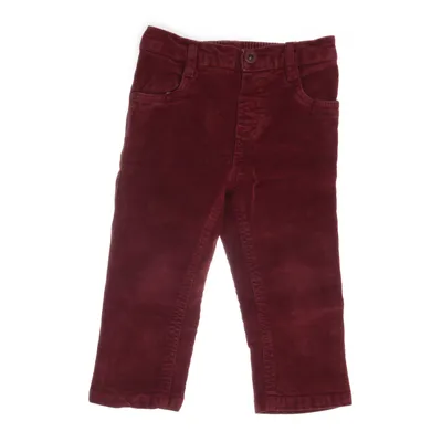 Broek (Rood) van Fashion Katoen, Elastaan