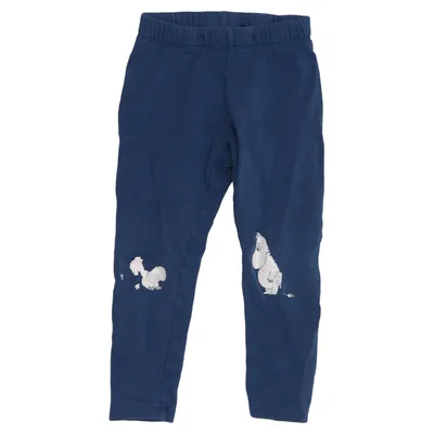 Sweatpants (Blue) from Moomin by Lindex Cotton, Elastane