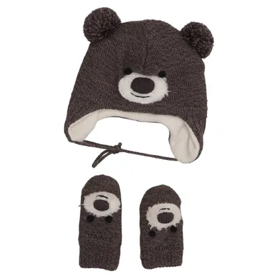 Kit d'accessoires (Bear Baby Beanie) de Devold Polyester, Laine