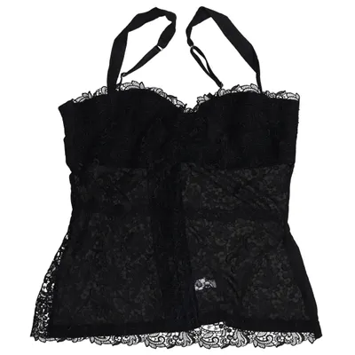 Bustier (Zwart) van Valery Elastaan, Zijde