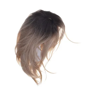 Pruik (Zwart, Beige)
