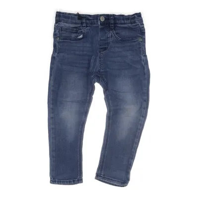 Jeans (Blå) från Zara Baby Bomull, Elastan, Polyester