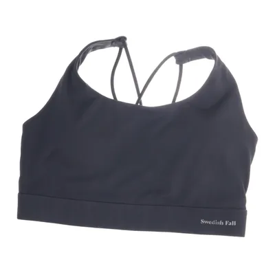 Sports bra (Gray) from Swedish Fall Elastane, Recycled polyester