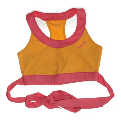 Sports bra (Orange, Pink) from Reebok Elastane, Polyester, Nylon