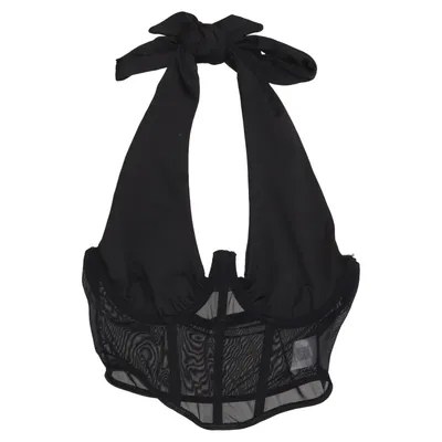 Bustier (Zwart) van Petit Elastaan, Polyester