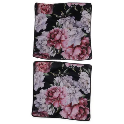 Cushion cover (Black, Multicolored) from NKD Polyester