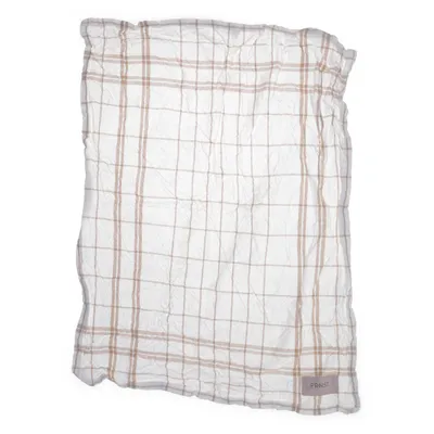 Kökshandduk (Vit, Beige) från Ernst Polyester, Återvunnen bomull