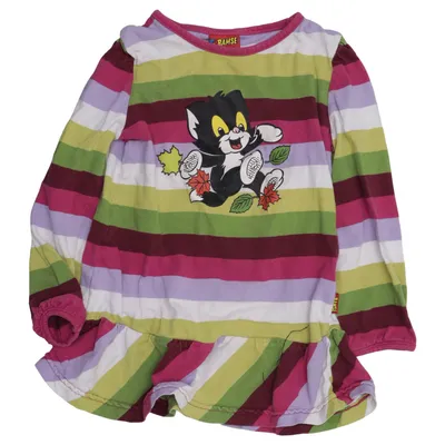 Klänning (Flerfärgad) från Bamse Bomull