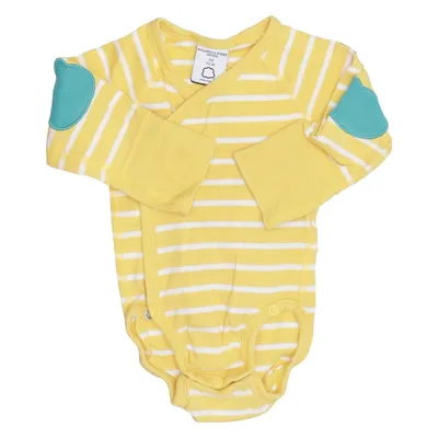 Body (Gul, Vit) från Polarn O. Pyret Bomull