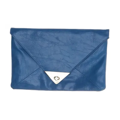 Pochette enveloppe (Bleu) de ASOS Polyester, Polyuréthane