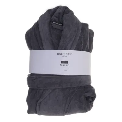 Badjas (Grijs) van Oeko-tex Polyester