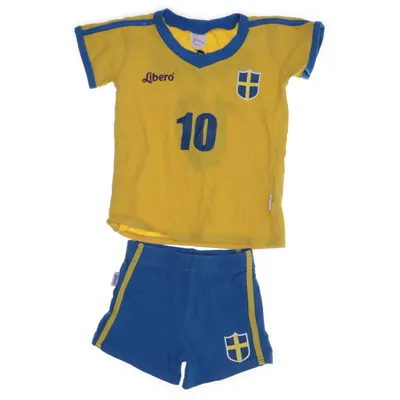 Set (Gul, Blå) från Libero Bomull, Elastan