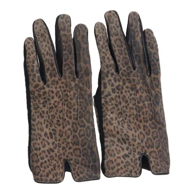 Handschoenen (Zwart, Bruin, Meerkleurig) van Maya Acryl, Leer