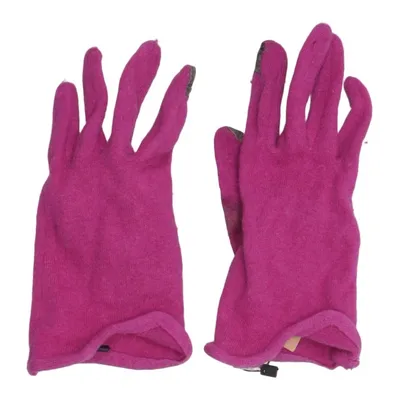 Gants tactiles (Violet) de Echo Polyamide, Fourrure de lapin, Laine