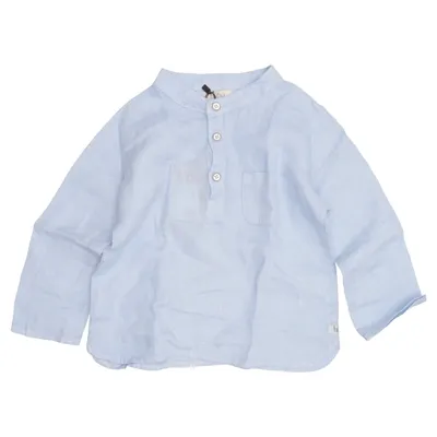 Shirt (Blue) from Búho Linen
