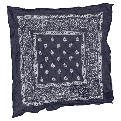 Bandana (Blue, White) from Glitter Cotton
