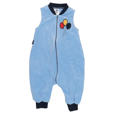 Barboteuse (Bleu) de Lingon & Blåbär Coton, Polyester