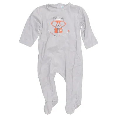 Rompertjes (Grijs) van Tex Baby Katoen, Polyester