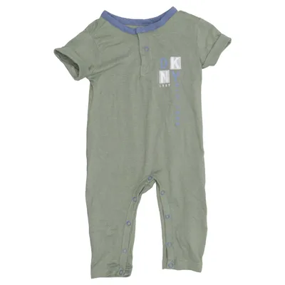 Rompers (Green) from DKNY Cotton, Polyester