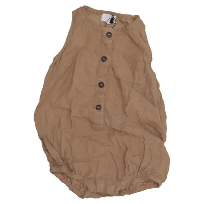 Rompers (Brown) from The Simple Folk Organic cotton