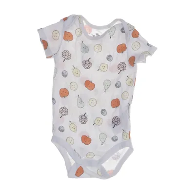 Body (Vit, Flerfärgad) från Kuniboo Ekologisk bomull