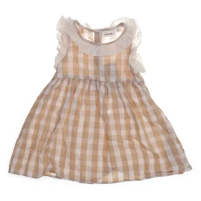 Klänning (Beige) från Lil'Atelier Ekologisk bomull