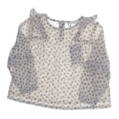 Blouse (Wit, Meerkleurig) van Eden et Victor Katoen, Metallvezel
