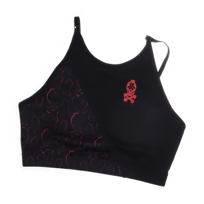 Sport-BH (Svart) från Q Polyester, Elastan
