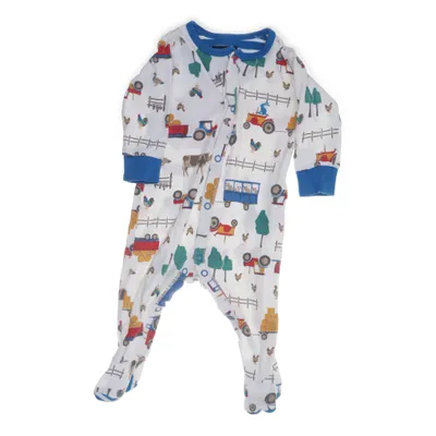 Sparkdräkt (Vit, Flerfärgad) från Joules Bomull