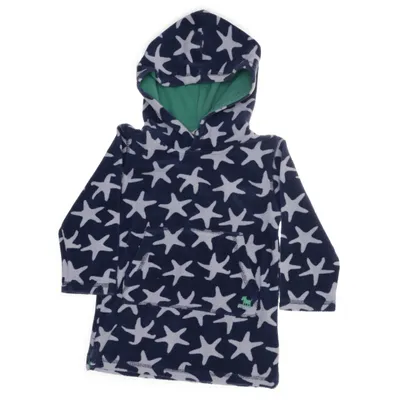 Huvtröja (Blå, Vit) från Mini Boden Bomull, Polyester